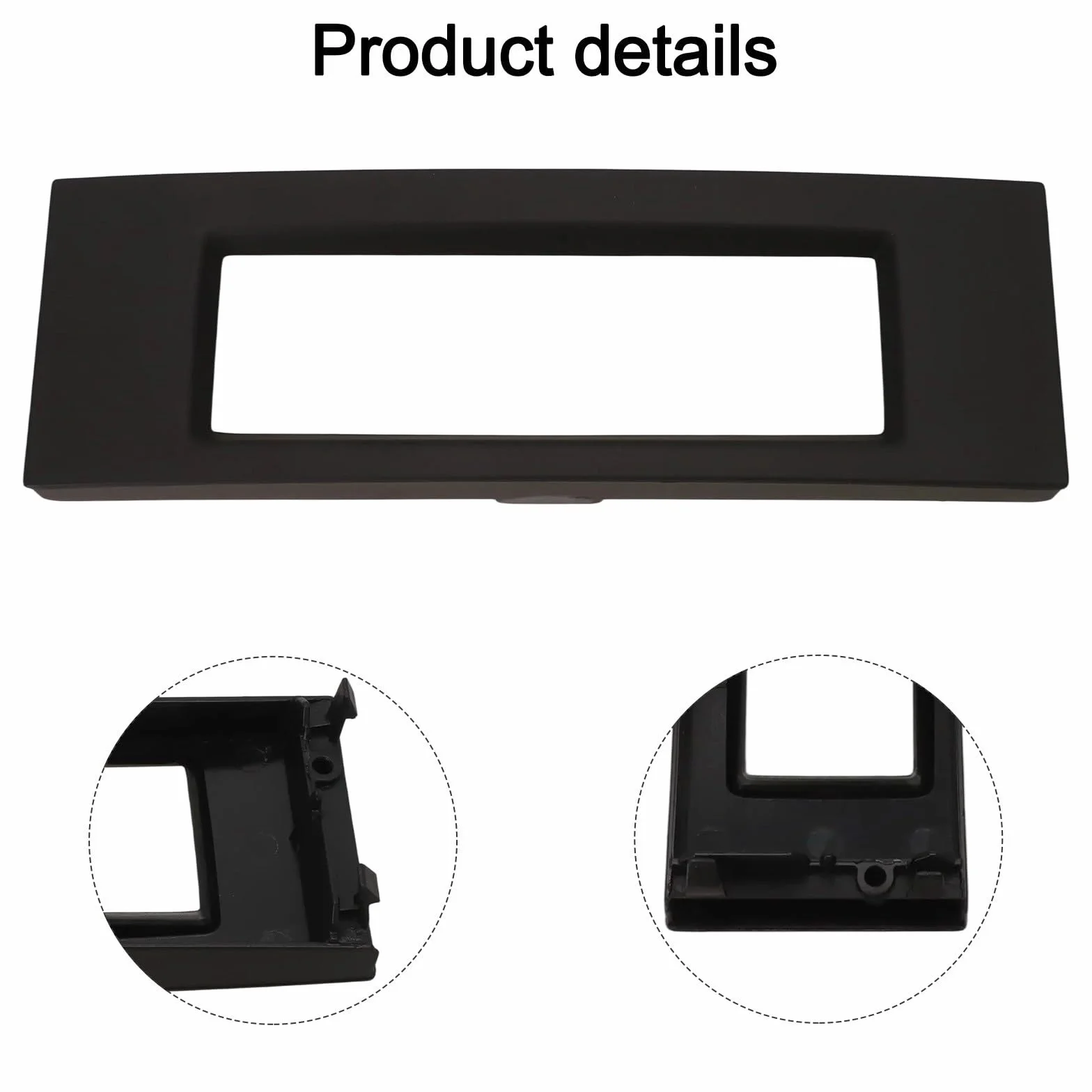 Boîtier Noir pour Lecteur CD RD4 - Écran de Rechange Multifonction Compatible avec Garniture intérieure 207