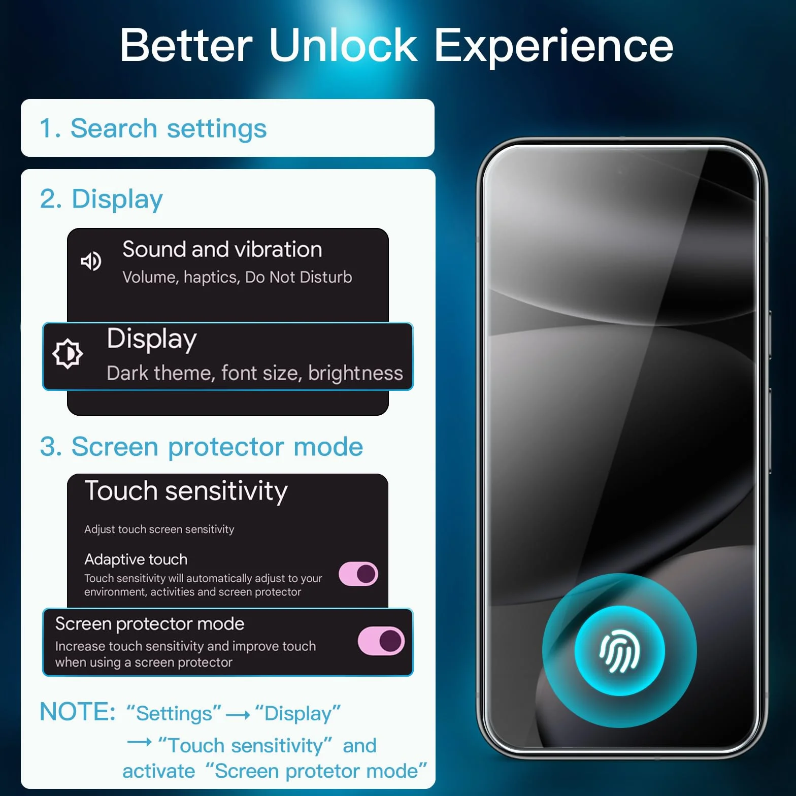 JETech Protection D'écran pour Google Pixel 10 Pro avec Protecteur d'Objectif Caméra, Compatible avec le Déverrouillage par Empreinte Digitale, Film en Verre Trempé, HD Clair, Lot de 2 Chacun