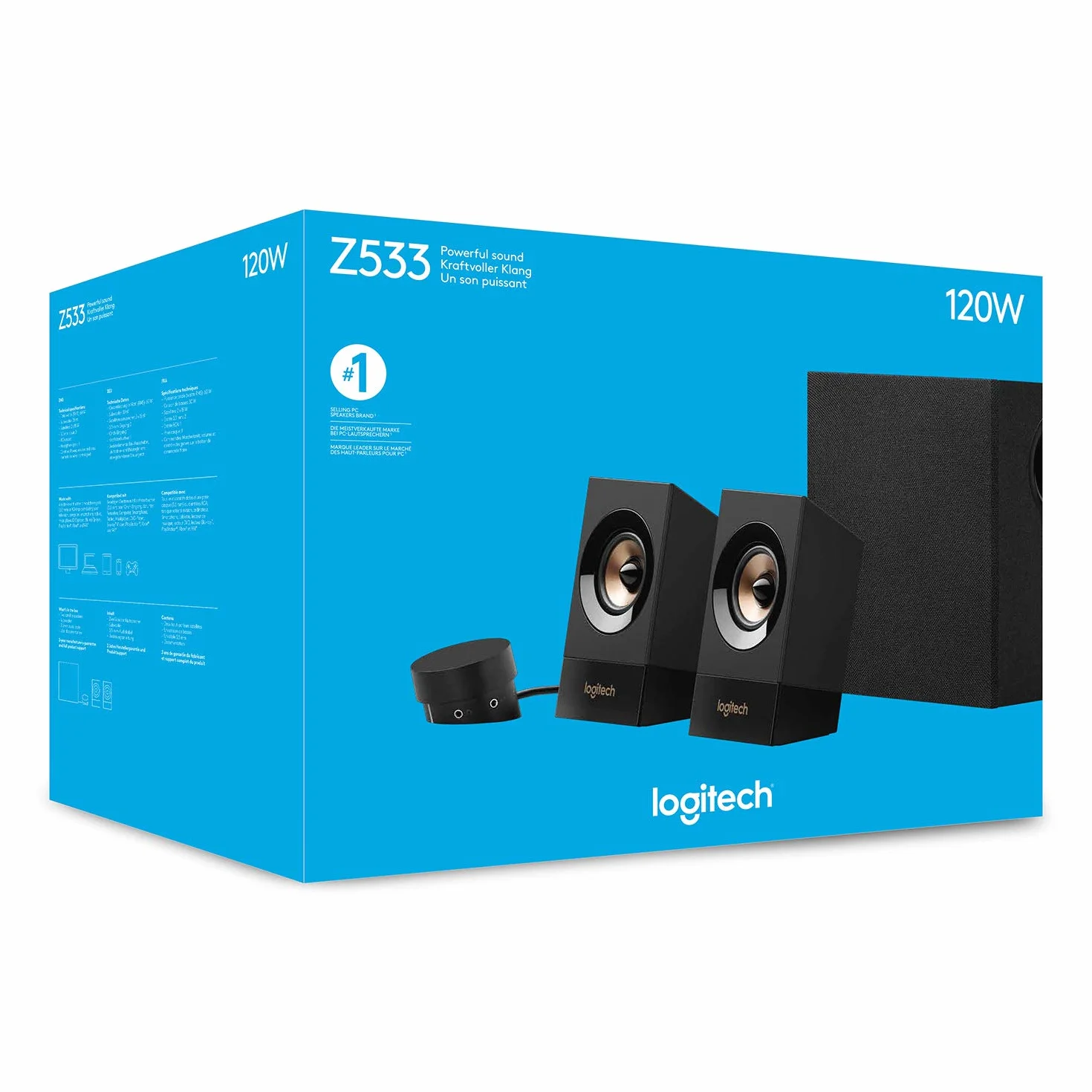 Logitech Z533 Système d'enceintes multimédia avec Caisson de Basses