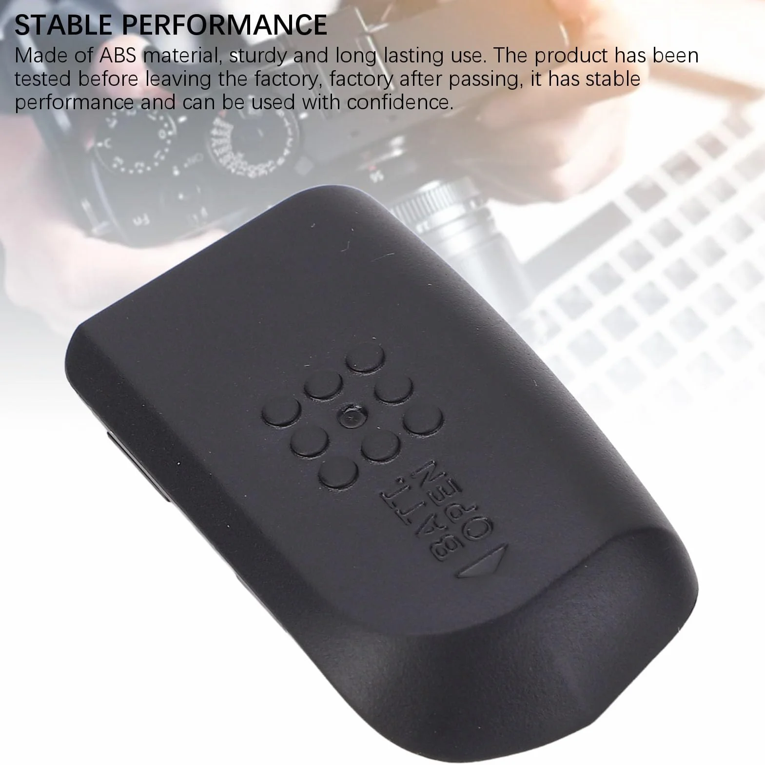 aqxreight Remplacement du Couvercle de Porte de Batterie YN-E3 RT Flash - Livre de Compartiment ABS pour Ajustement sécurisé
