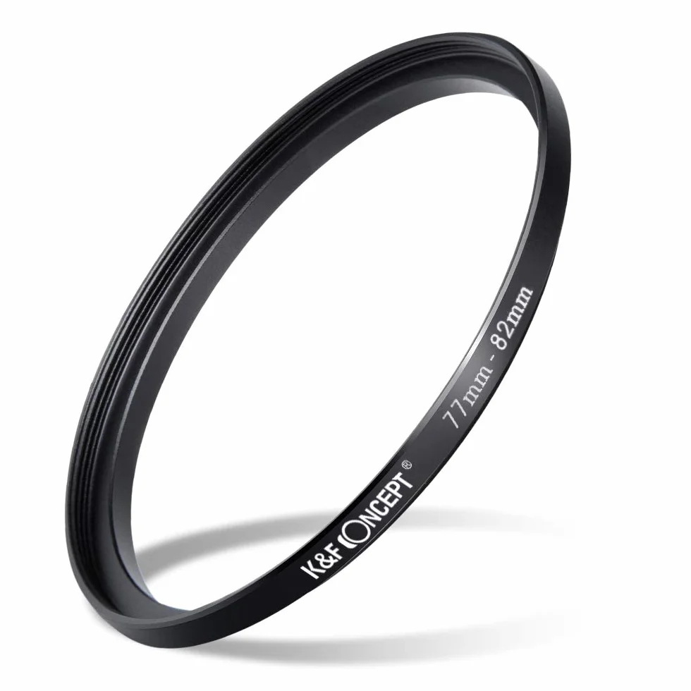 K&F CONCEPT 11pcs Stepping Rings Bagues d'Adaptation Filtre Adaptateur en Métal 26-30MM,30-37MM,37-43MM,43-52MM,52-55MM,55-58MM,58-62MM, 62-67MM,67-72MM,72-77MM,77-82MM