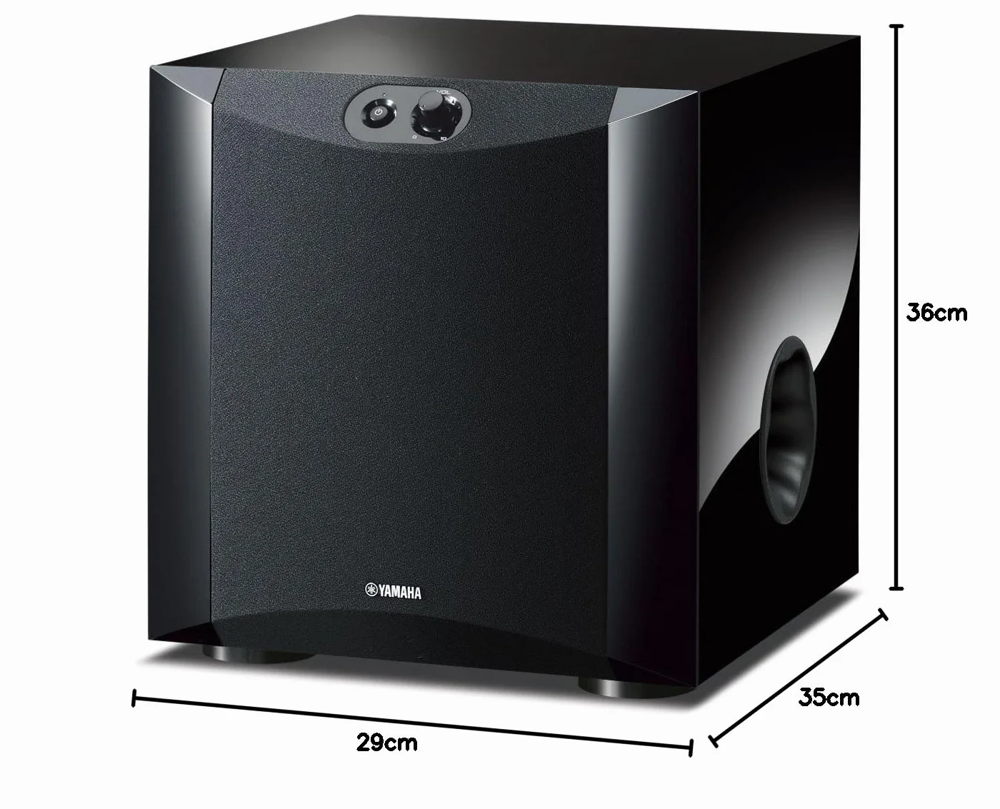Yamaha NS-SW200 Subwoofer 1.0 Piano Black