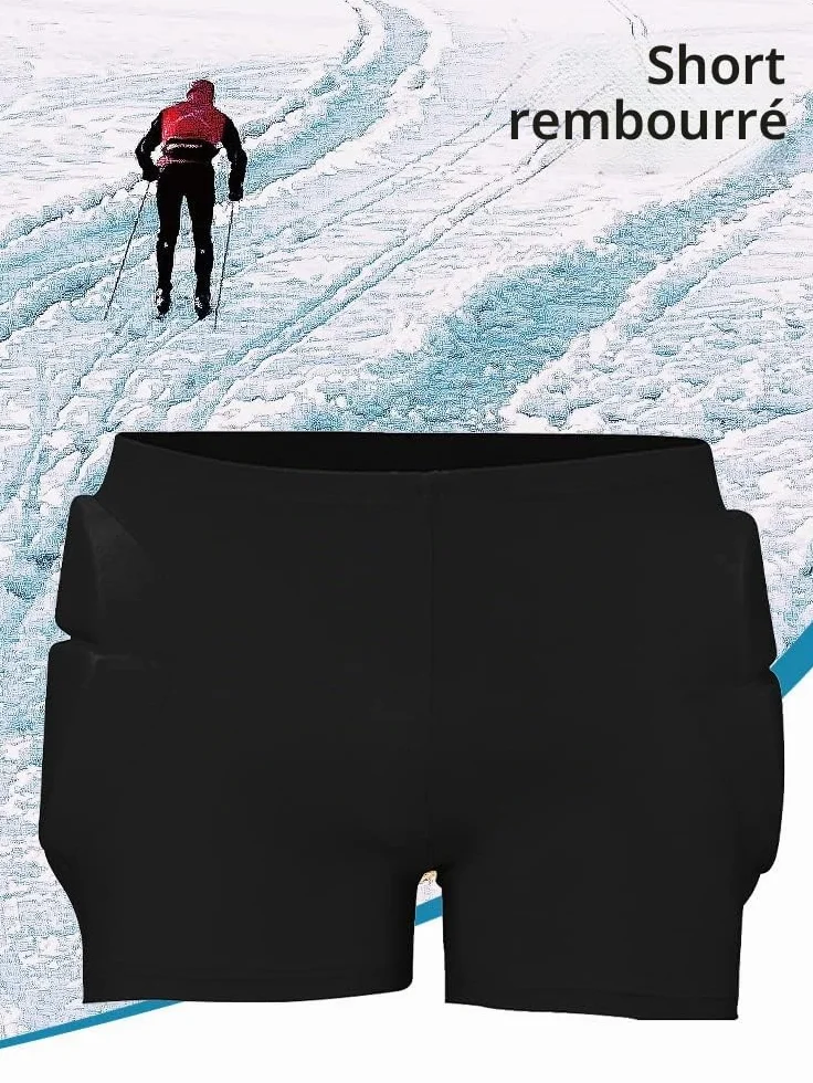 Short rembourré de protection des hanches pour enfants 3D, coussinets de protection des fesses pour snowboard, patinage