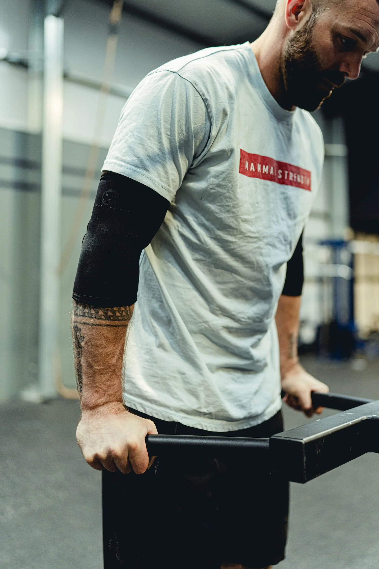 Mammal Strength Coudières V2 en néoprène 5 mm Noir Compression Haltérophilie Gym (S)