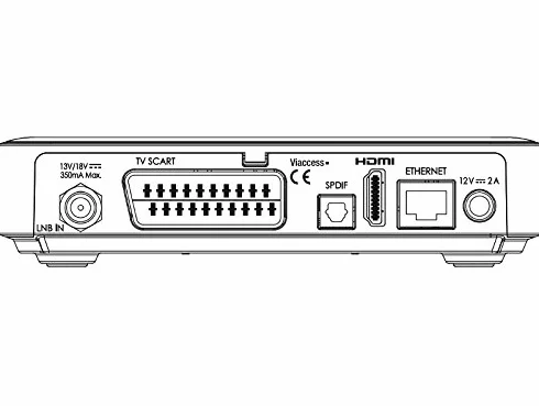Humax TN7000HD Récepteur Satellite PVR Noir