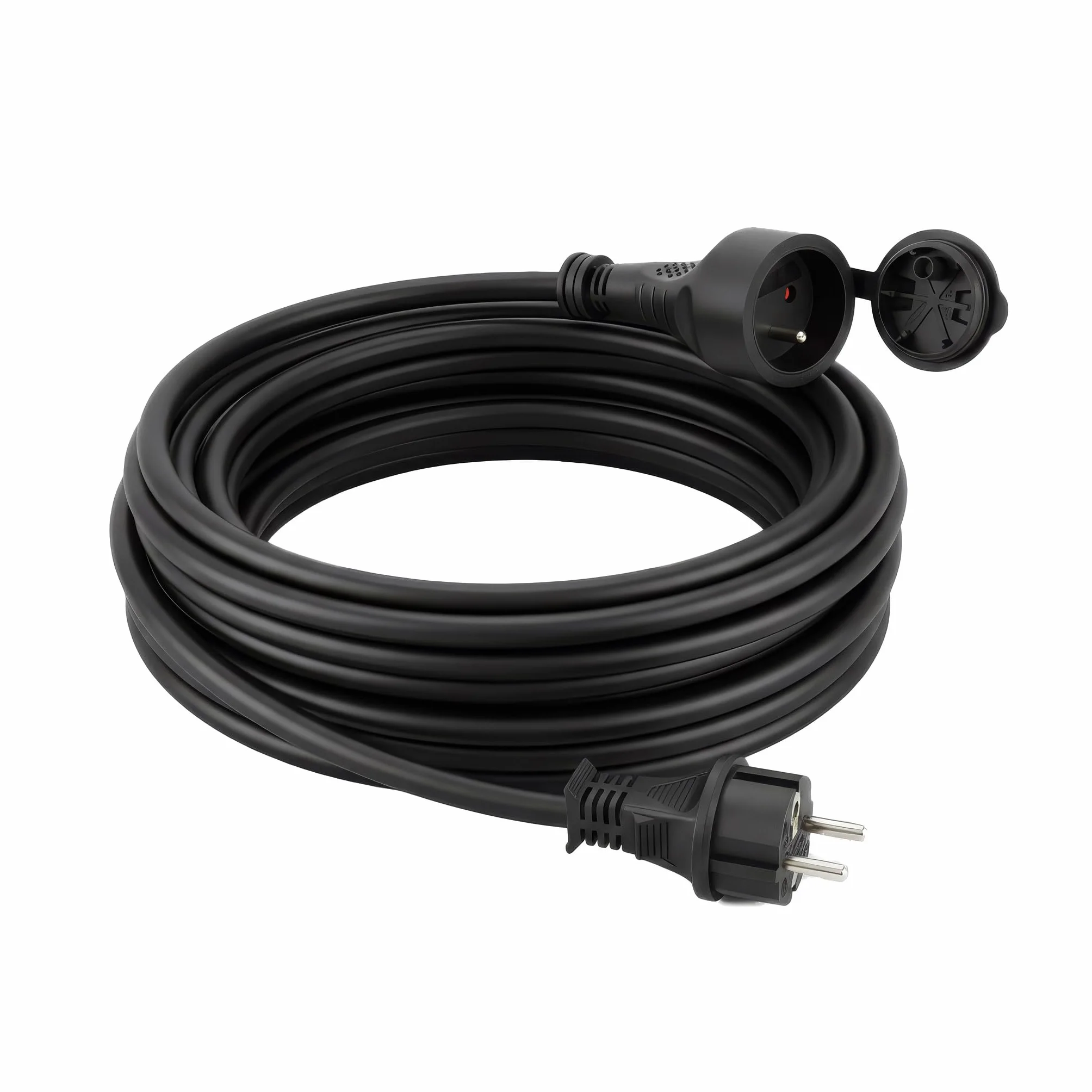Electraline Przedłużacz ogrodowy 16 A 5 m Noir 3G2,5 mm²