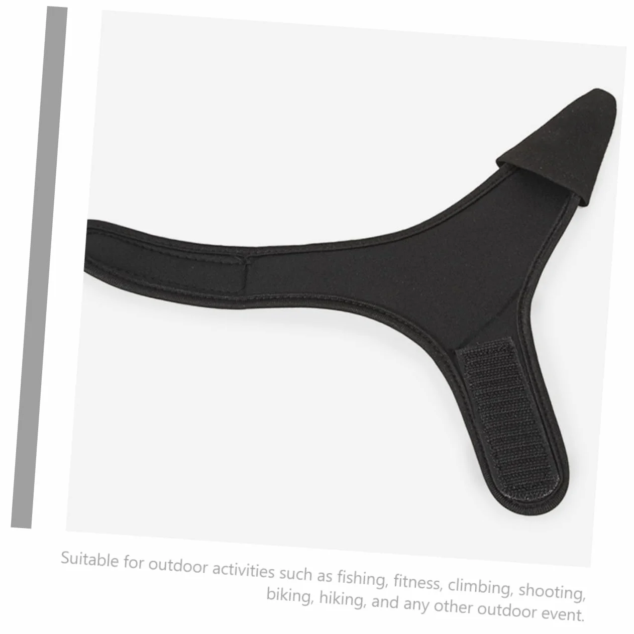 Moufles Protège-Index Antidérapant en Cuir de Mouton Noir WOONEKY