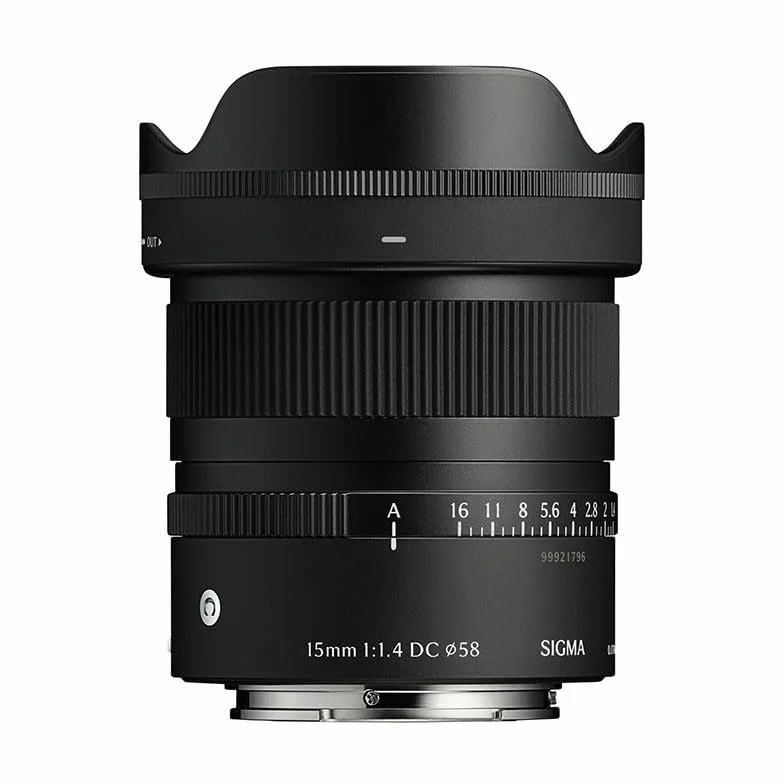 SIGMA Objectif 15mm f/1.4 DC Contemporary Compatible avec Fujifilm X