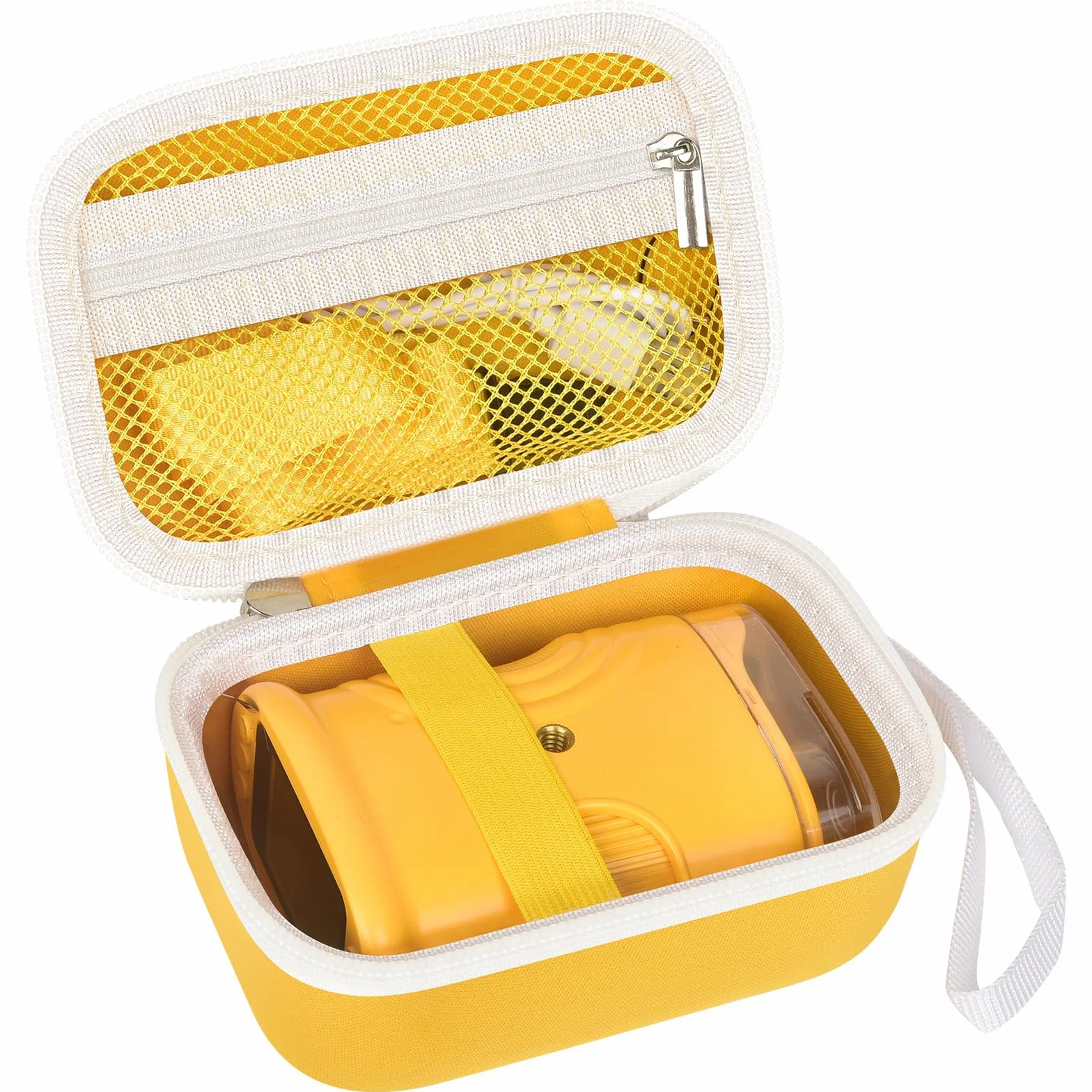 Étui de microscope pour enfants BMDSAE/pour microscope numérique portable Edubini 1000x, support de rangement portable pour câble de charge et accessoires de cartes SD (boîte uniquement)