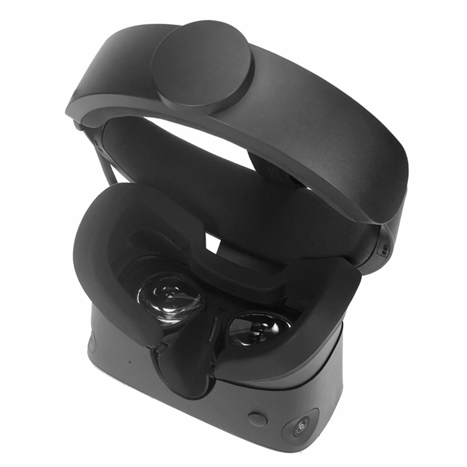 Soft Silicone Eye Mask Cover for Oculus Rift S VR Headset Light Blocking Spare Parts