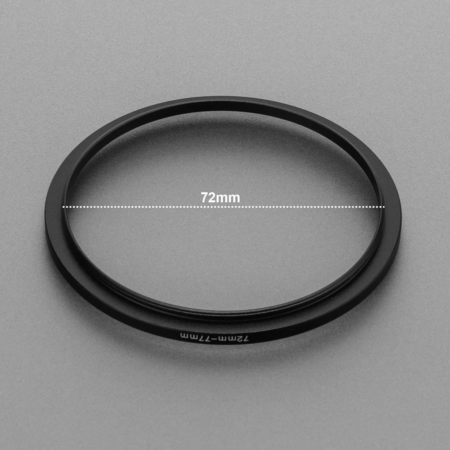 Bague d'adaptation de Filtre Step Up 72-77 mm pour Filtre en Alliage d'aluminium de qualité aéronautique