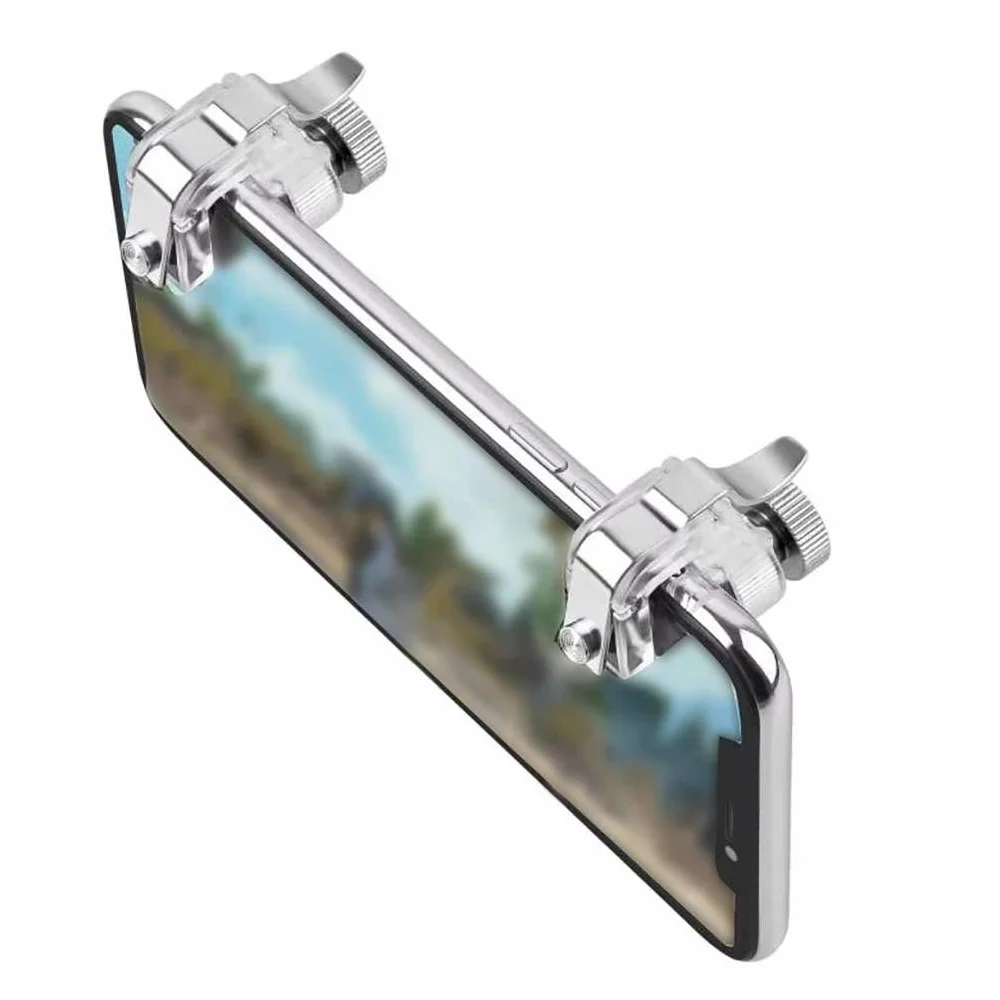 1 Paire téléphone Mobile Manette de Jeu Bouton Aim Fire Trigger Shooter R11 métallique de Remplacement pour clé Gamepad PUBG
