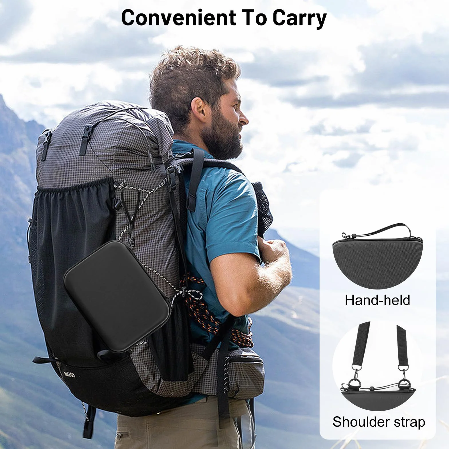 Étui de Transport Sac pour DJI Osmo Nano, Accessoires de Voyage pour Caméra Protection