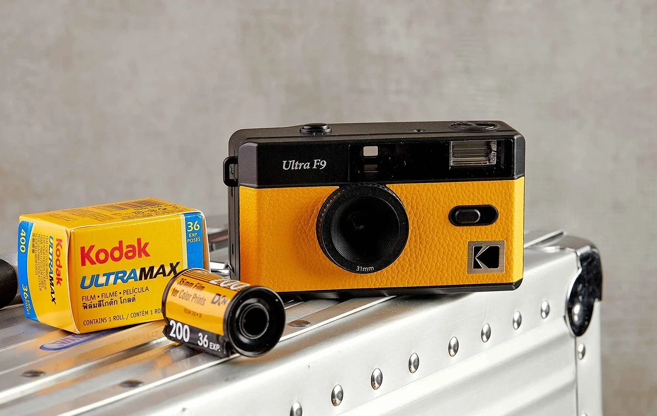 Kodak Appareil Photo Rechargeable Ultra F9-35mm - Yellow