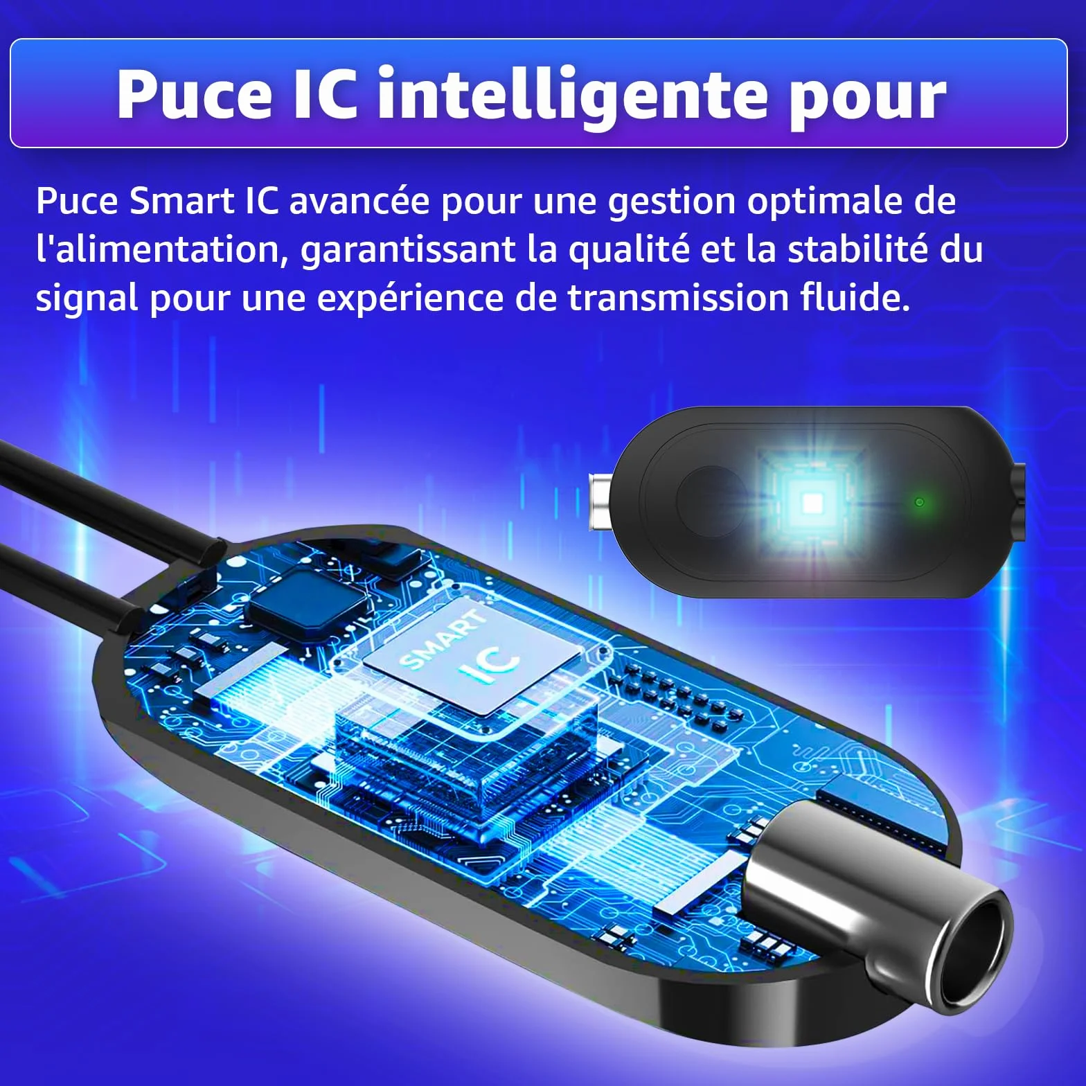 Amplificateur de Signal TV Booster TNT HD 4K avec Filtre 4G Intérieur Extérieur