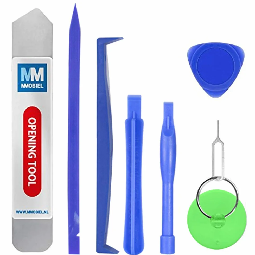 MMOBIEL Kit Complet d'outils 21 en 1 compatible avec Réparation de Smartphones/Tablettes (iPhone iPad Samsung Motorola Huawei ...)