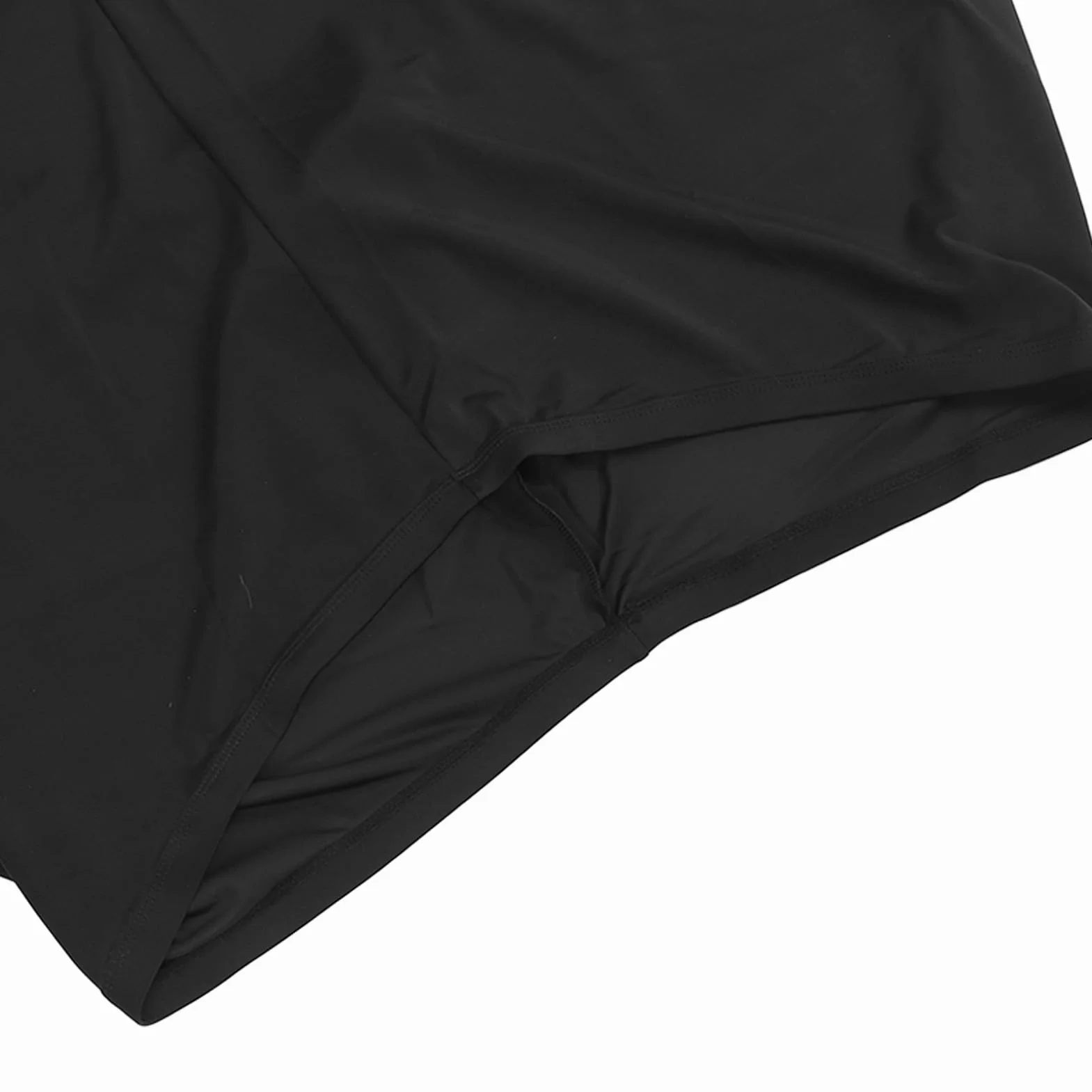 Tbest Gilet Cheval Garde-épaule Protège-épaules Extensible Anti-frottement Polyuréthane Noir Taille M