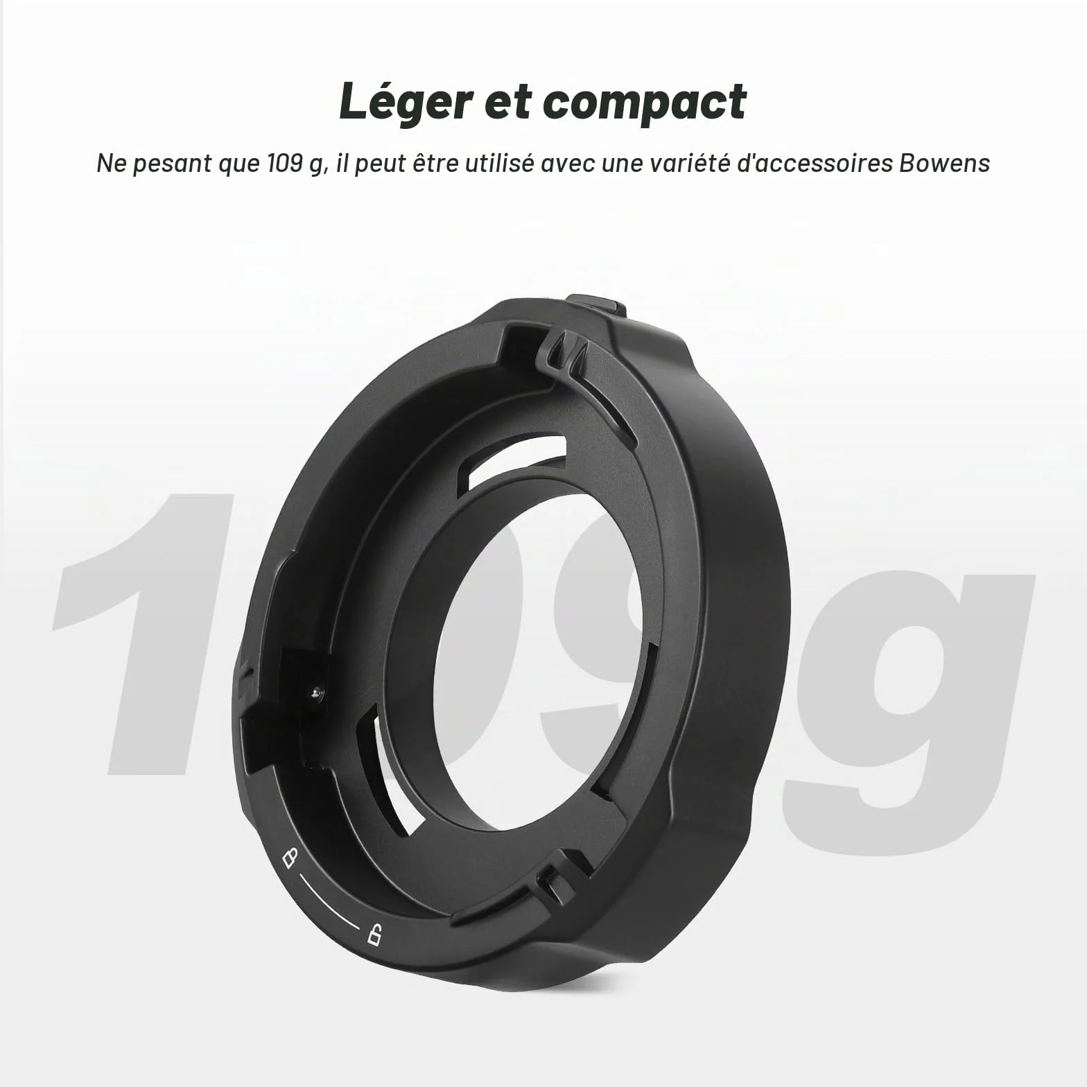 Godox ML-GB Godox Mount to Bowens Mount Adapters pour Godox ML100Bi,ML60IIBi, ML30, ML30Bi, ML60, ML60Bi, Lighting Accessories