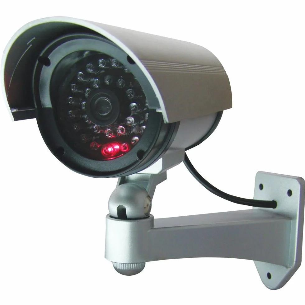 Tempo DI SALDI Caméra De Surveillance Faux Extérieur Lumière LED Clignotant Infrarouge