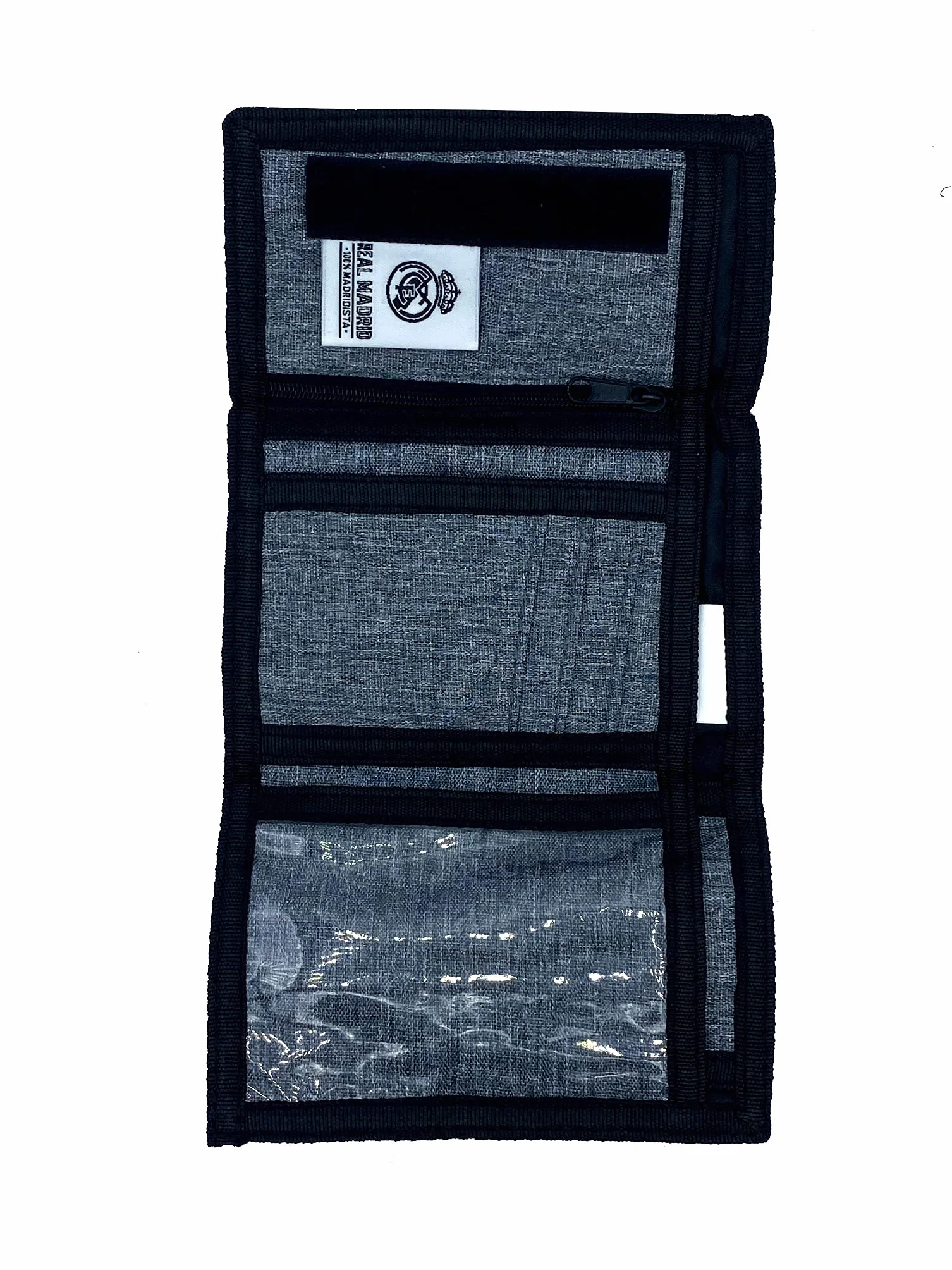 R ROGER'S Portefeuille Real Madrid Gris