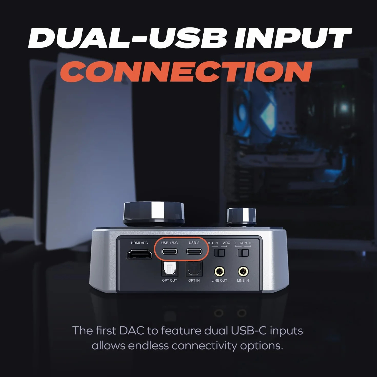 Sound Blaster G8 – DAC USB Gaming Hi-Res avec mixage Audio USB Double et Acoustic Engine entièrement Personnalisable et égaliseur à 10 Bandes.