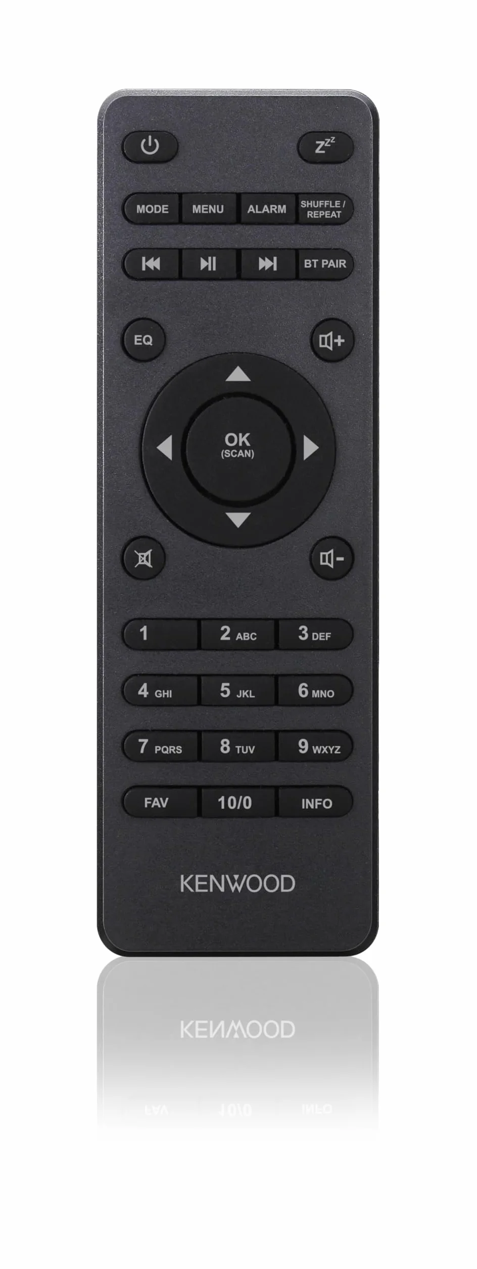Kenwood CR-ST500S-B Radio Intelligente Design avec écran Couleur TFT 4", Radio Internet WiFi, Dab+, FM, Spotify (HiFi), Deezer, Bluetooth, stéréo RMS 30 W, Caisson de Basses intégré, télécommande