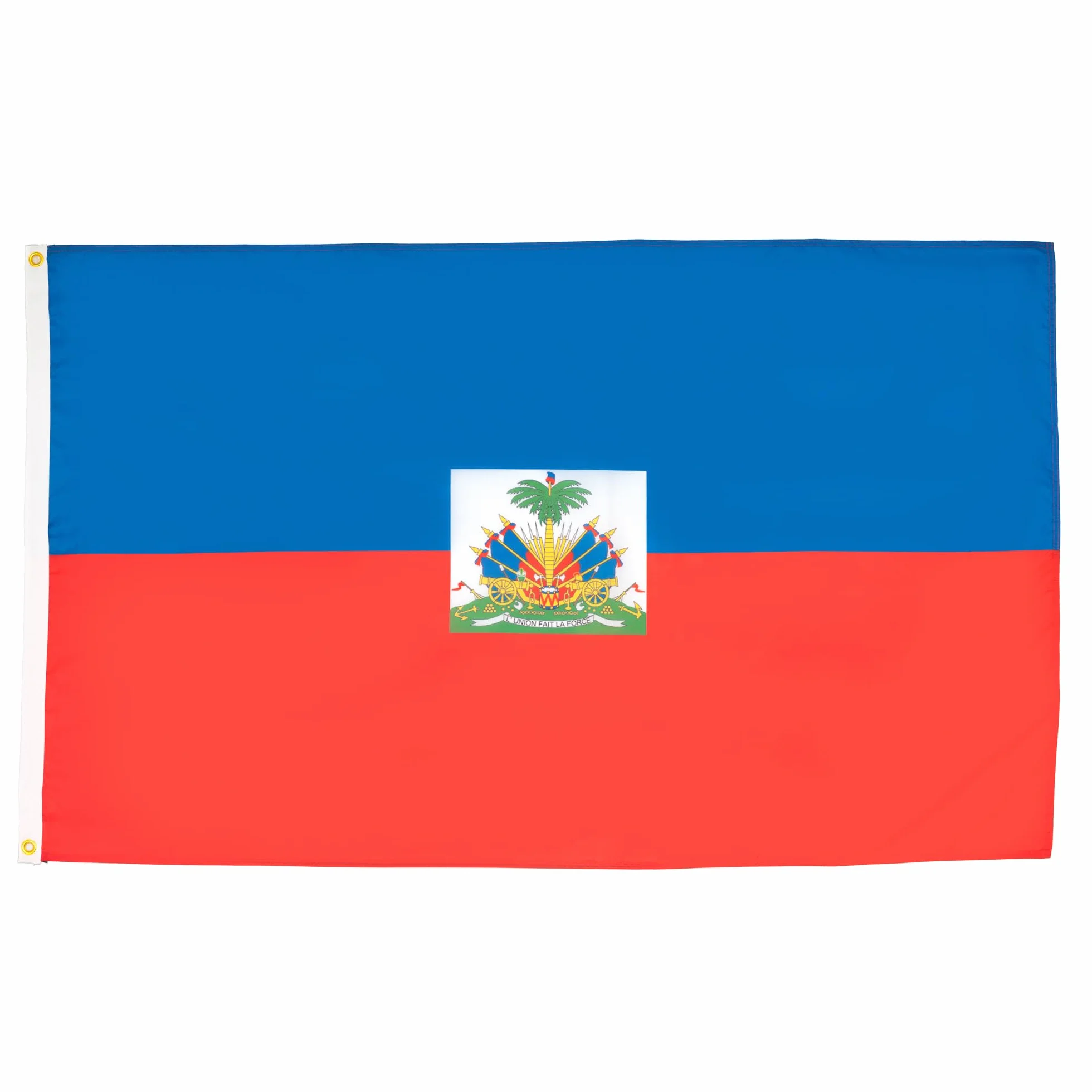 AZ FLAG Drapeau Haïti 90x60 cm Polyester avec Oeillets Métalliques