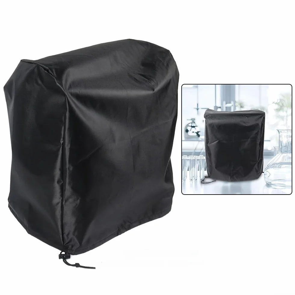 Housse anti-poussière pour microscope, protection imperméable en tissu Oxford, noir, 35 x 20 x