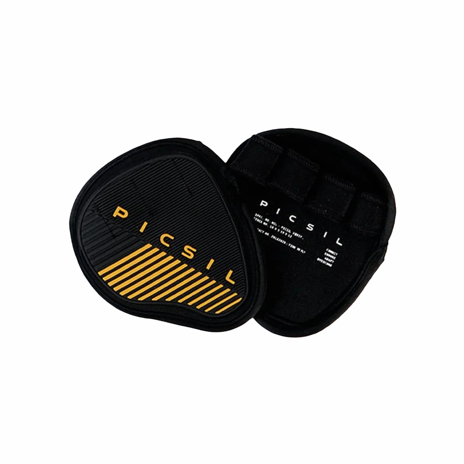 PICSIL Maniques en Néoprène pour Barre de Musculation – Grip Pads pour Tractions & Haltérophilie