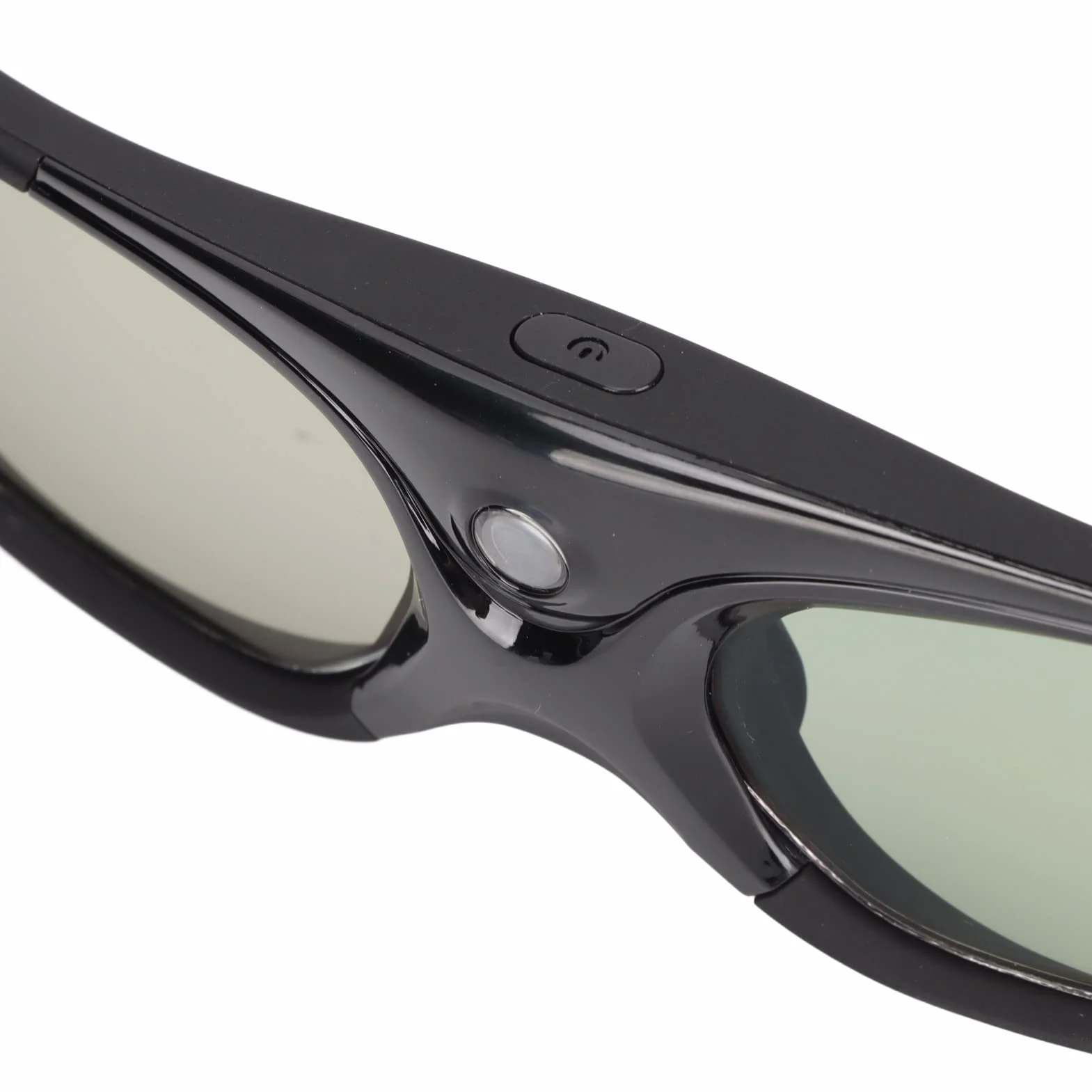 Lunettes 3D pour Orojecteurs 3D DLP, Lot de 2 Lunettes à Obturateur Actif 144 Hz, Batterie 80 MA Intégrée, Prise en Charge pour Optoma, pour BenQ, pour Acer, pour Vivitek, pour Dell, pour Viewsonic