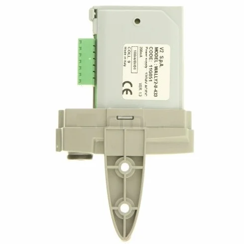 V2 Wally2-U-433 Récepteur extérieur 2 canaux pour télécommandes V2 Phoenix, PHOX, Handy, TSC, TRC, TXC 12-24 V AC/DC