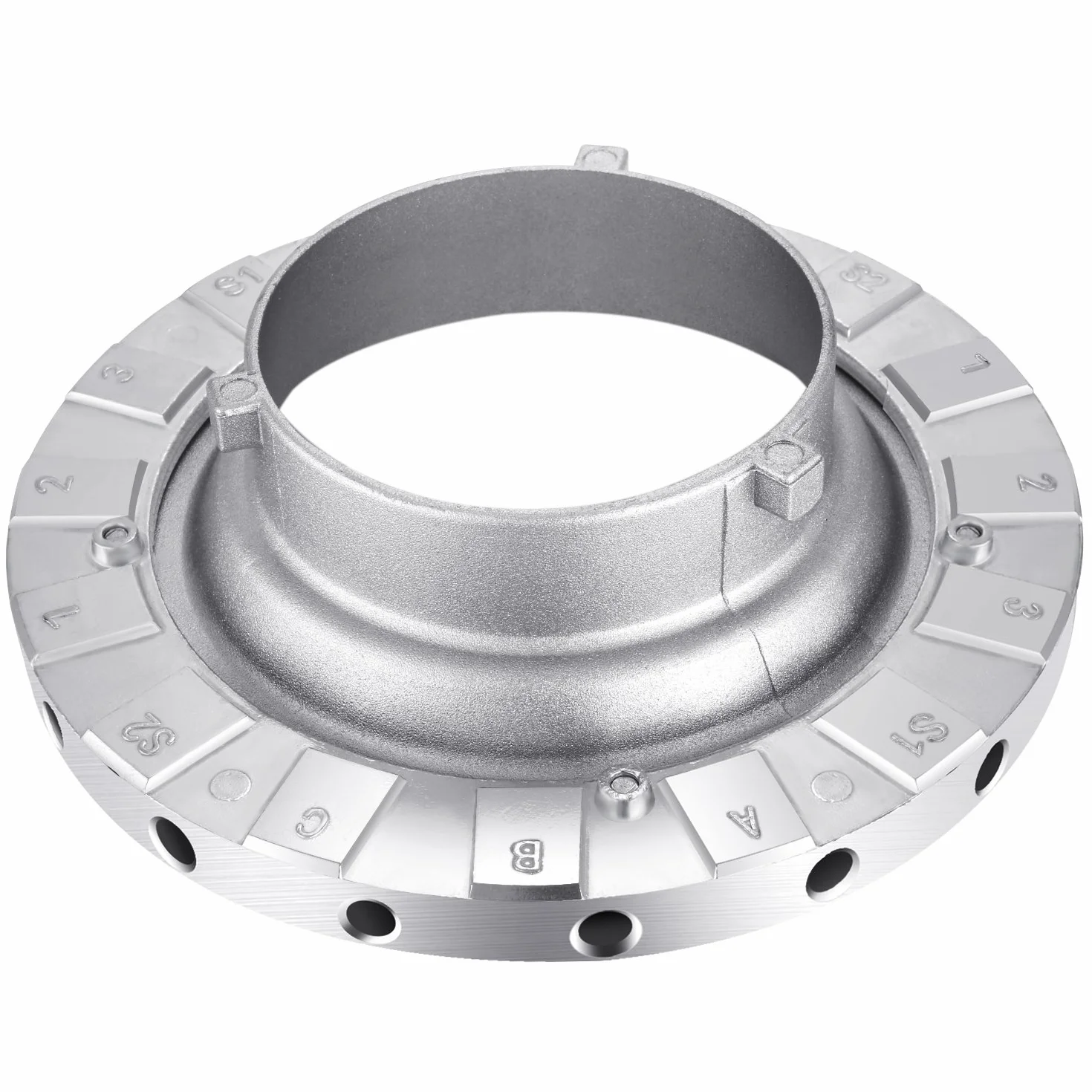 Neewer Bague de Vitesse Bowens en métal pour boîte à lumière Bowens pour Flash monoéclairage