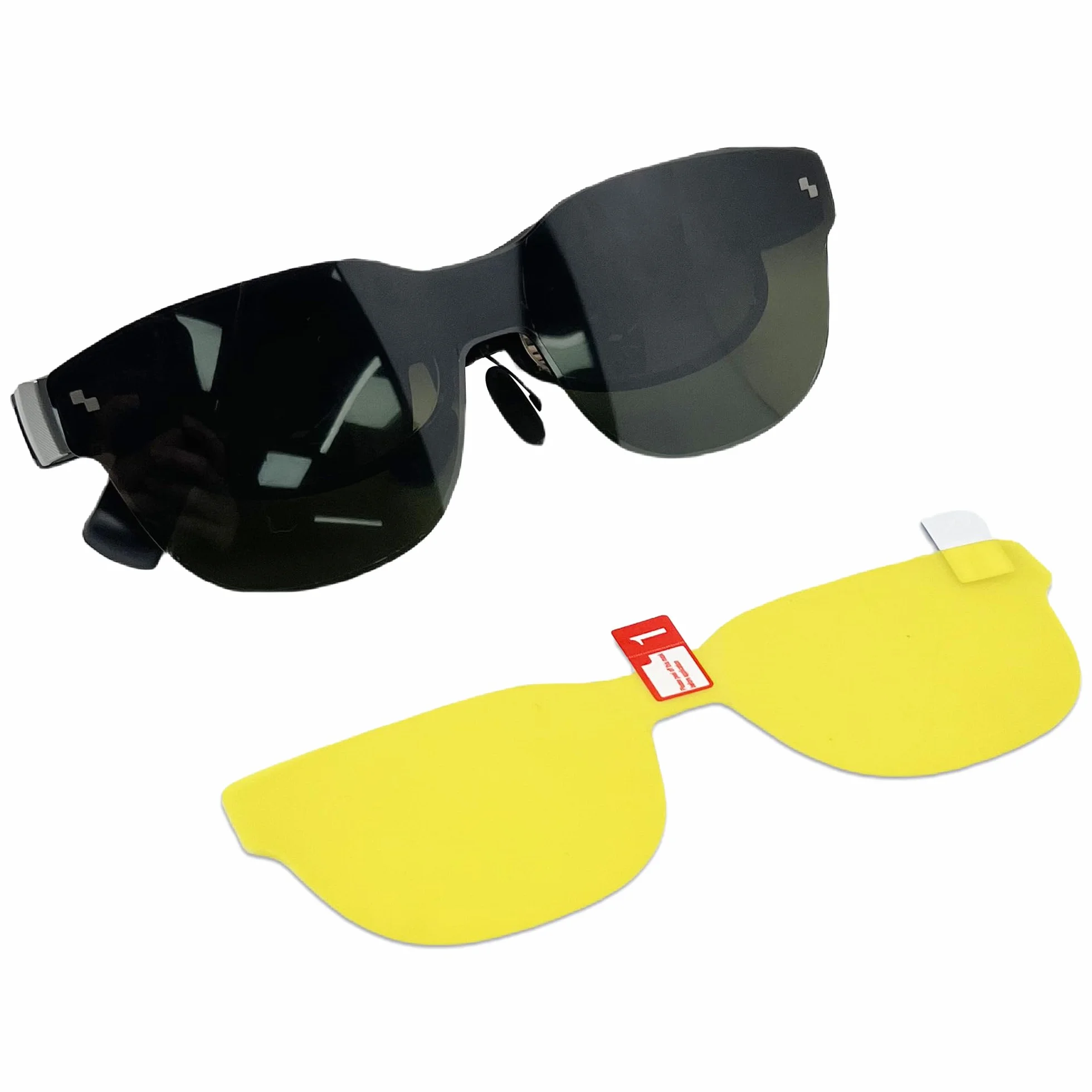 Applicable pour RayNeo Air2 / Air2s / Air3s / 3s Pro Ensemble De Film Protecteur Anti-Rayures Haute Définition Film De Lentille En PET Avant Accessoires De Lunettes Ar (pour RayNeo Air3s/3s pro)