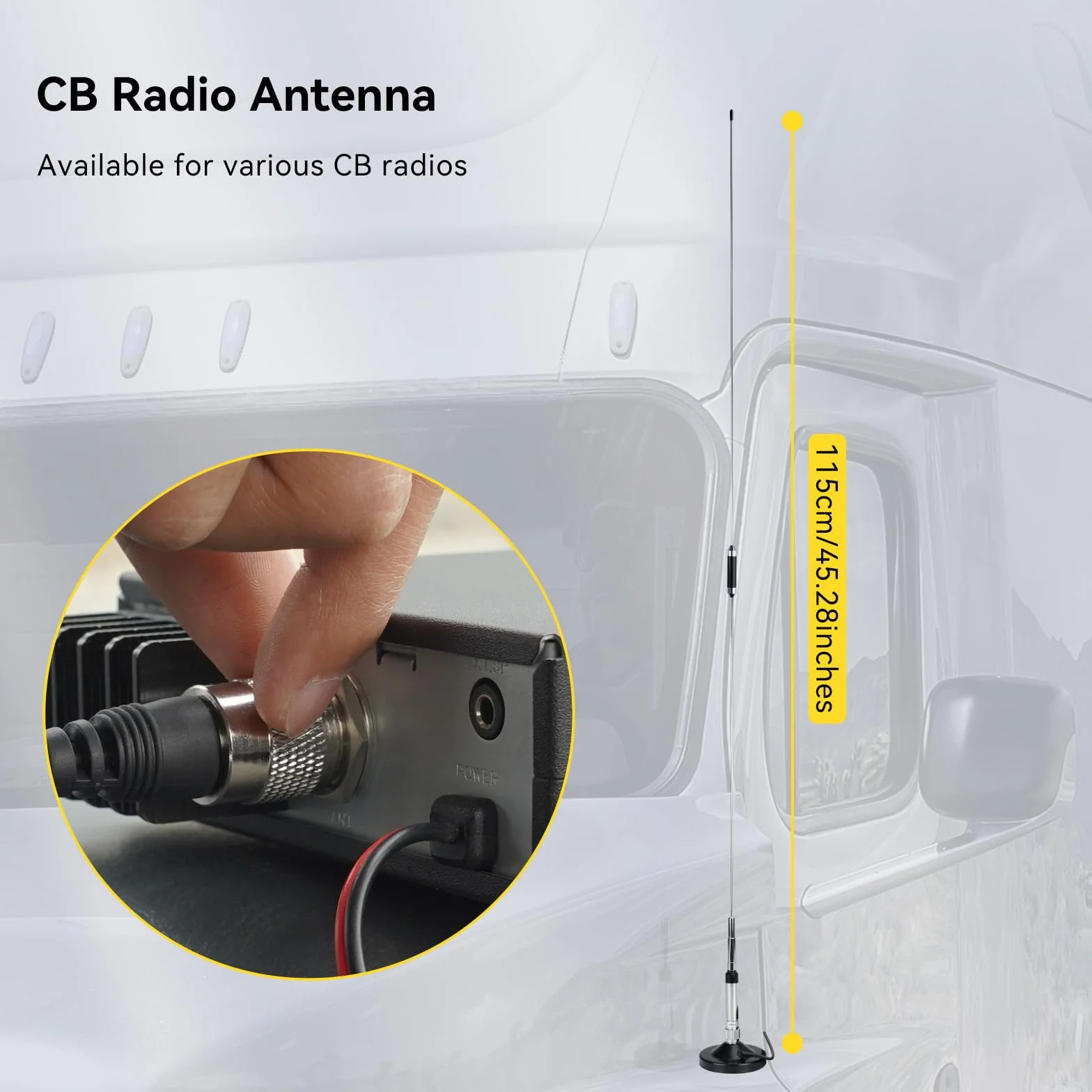 Retevis MB62 Radio Mobile AM/FM VOX Camionneurs