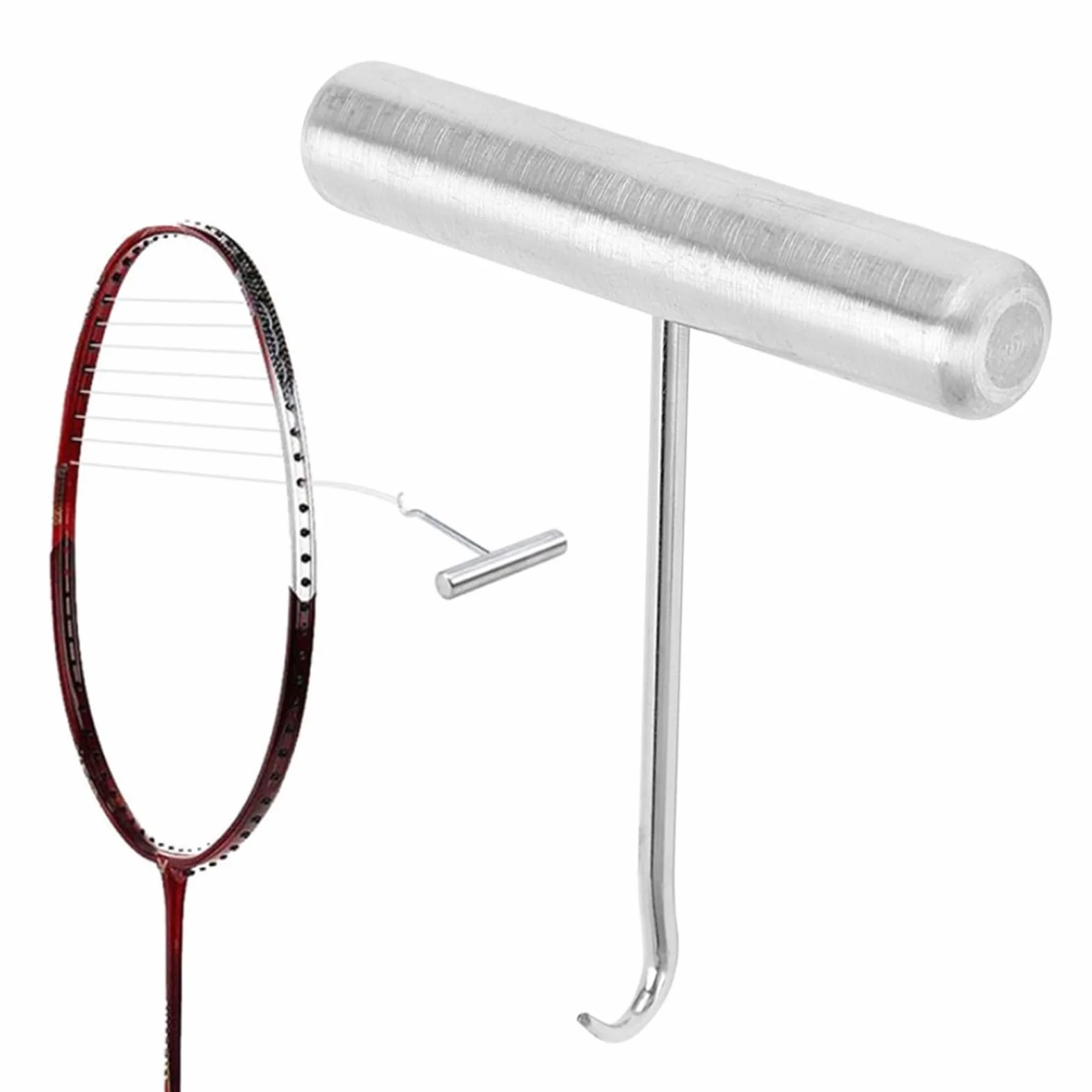 Extracteur d'assistance de chaîne pour raquette de badminton, tennis et squash