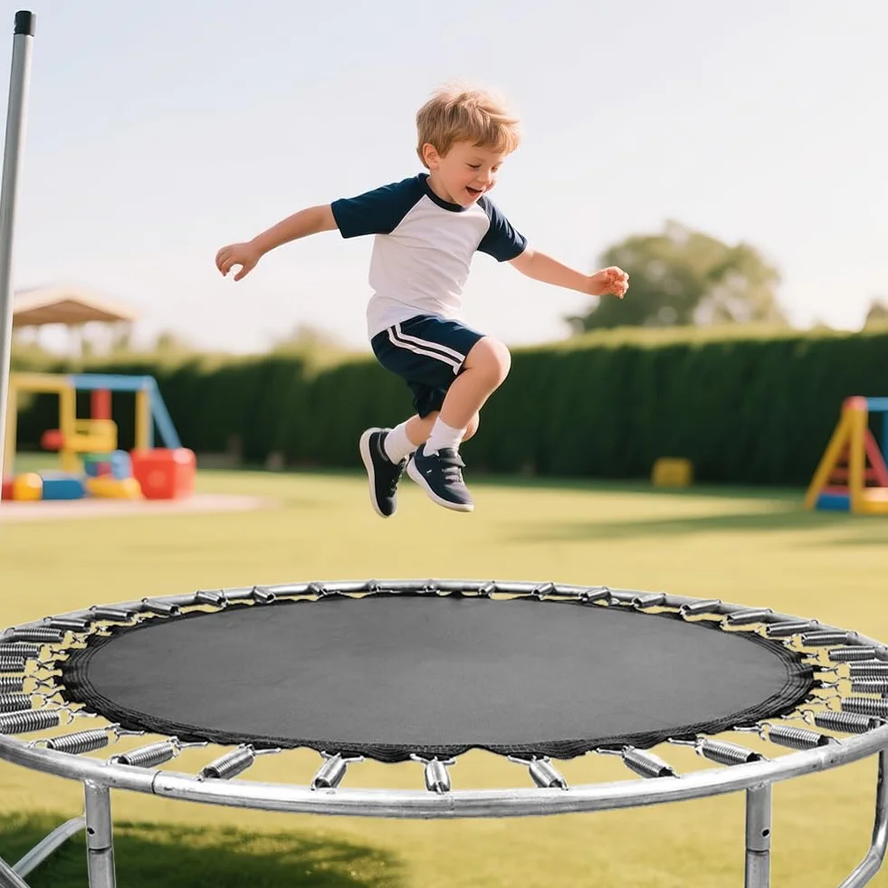 Ressorts de Trampoline 8 Pièces avec Crochets, Rechange pour 6-14 Pieds