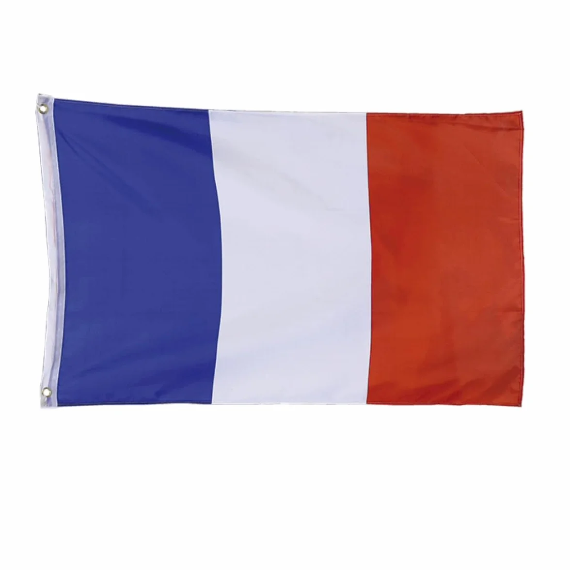 Drapeau France 150x90cm Tissu Bleu Blanc Rouge pour Supporter