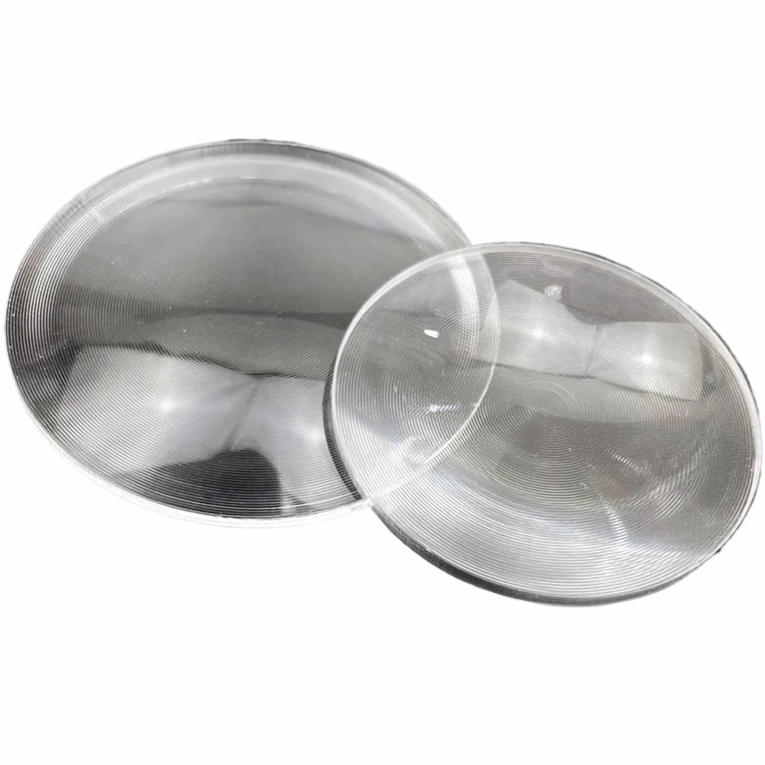 Lentille de Fresnel Ronde Optique PMMA filetée, lentilles concentriques à condensateur 20 mm, 40 mm, 42 mm, 50 mm, 60 mm, 70 mm for projecteur LED VR(D30mm FL50mm)