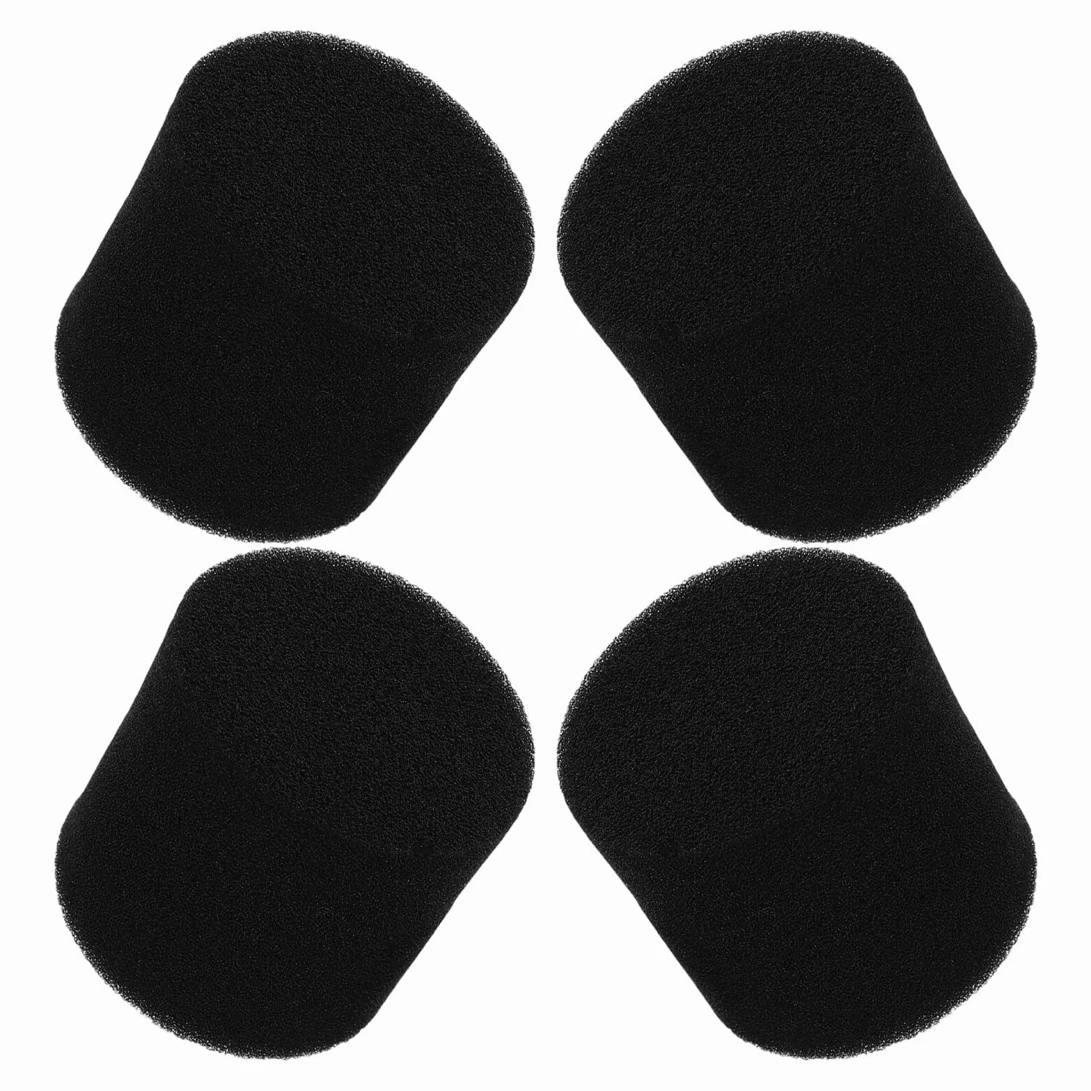Lot de 4 Bouchons en Éponge Haute Densité pour Évent de Caisson de Basses 53x50mm, Contrôle du Bruit Bourdonnement pour Enceintes Audio à Domicile