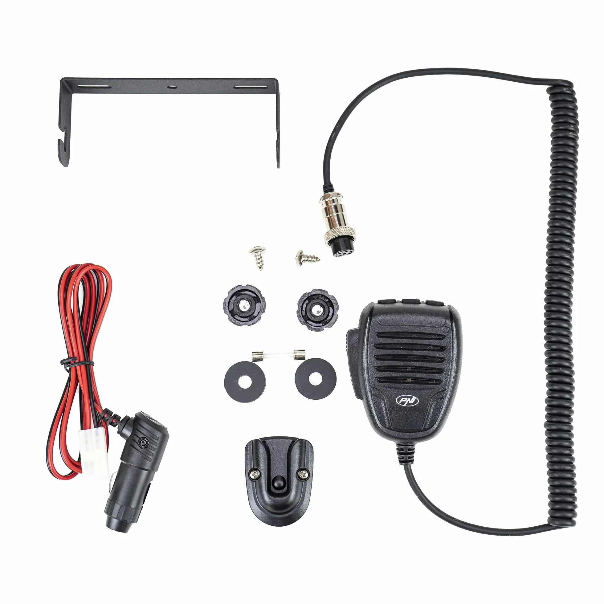 Radio CB Antenne PNI Escort HP 9700 USB et CB PNI LED 2000 Socle magnétique 12V/24V