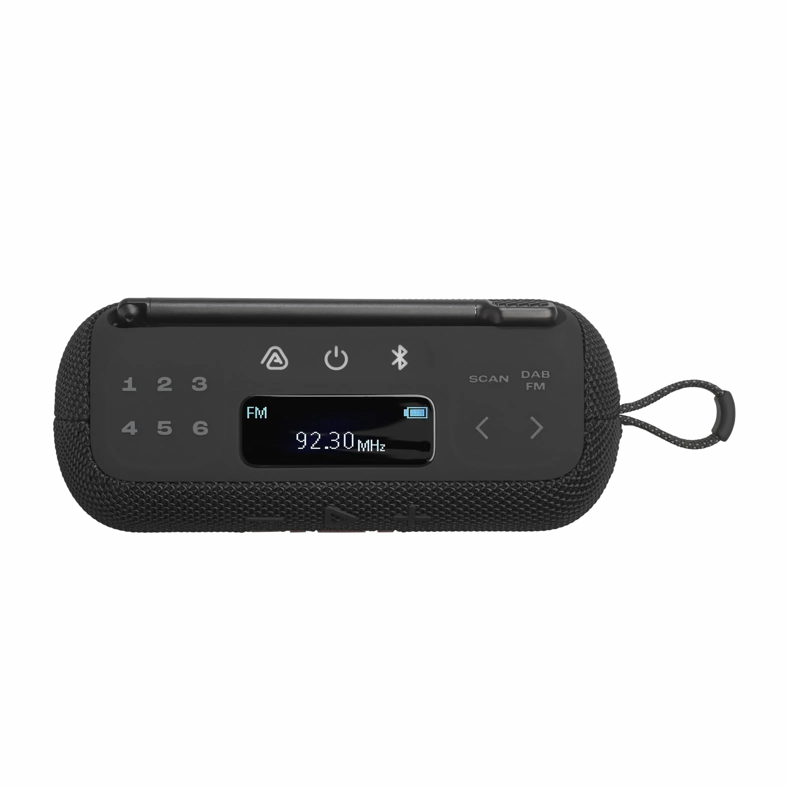 JBL Tuner 3 Radio Portable Dab/Dab+/FM avec Bluetooth, 6 préréglages, 15 h d'autonomie, étanchéité IP68, Connexion Multi-Enceintes Auracast, Compatible avec l'application JBL Portable, Noire