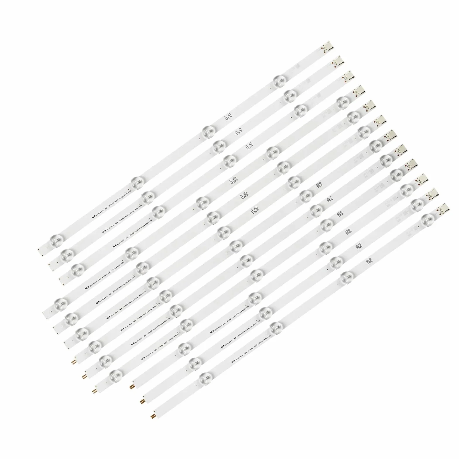 Kit 12 pièces Bande de rétro-éclairage LED pour LG 47LN5200 47LN5400-CN 47"