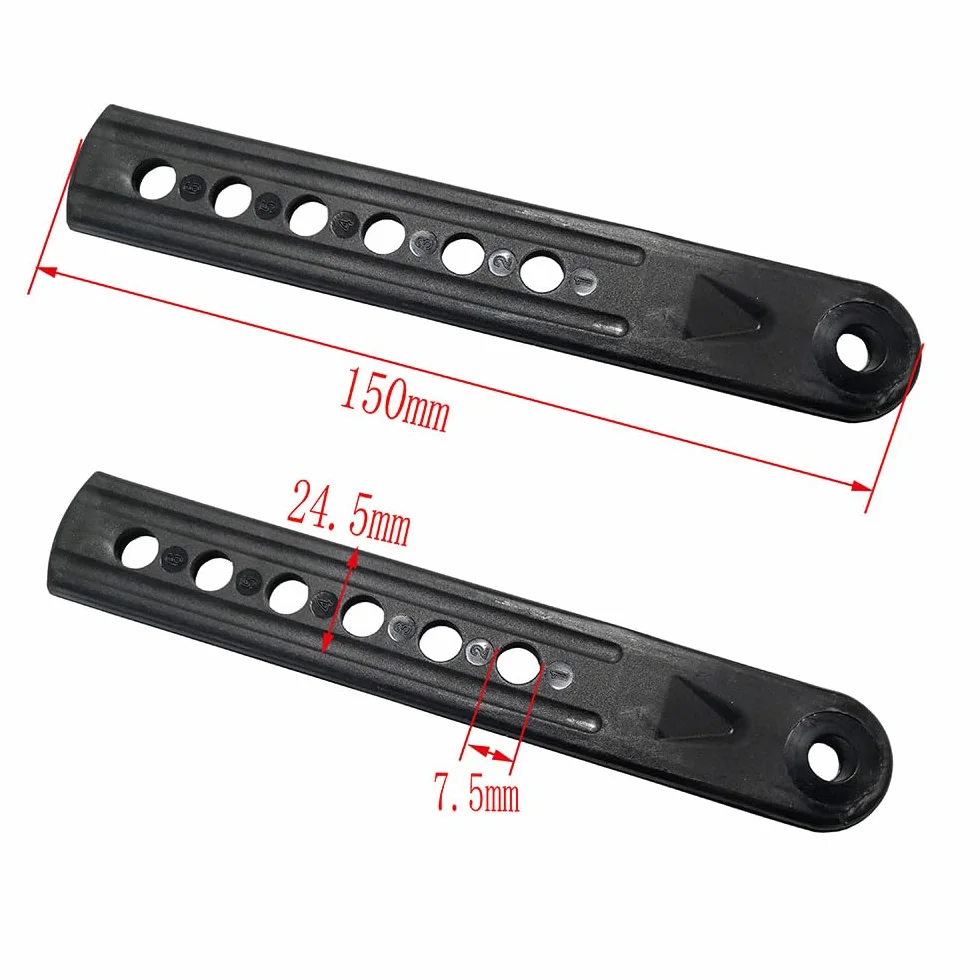 Snowboard Reliure Toe Slider Straps 5.9 Pouces UP100 pour Bottes
