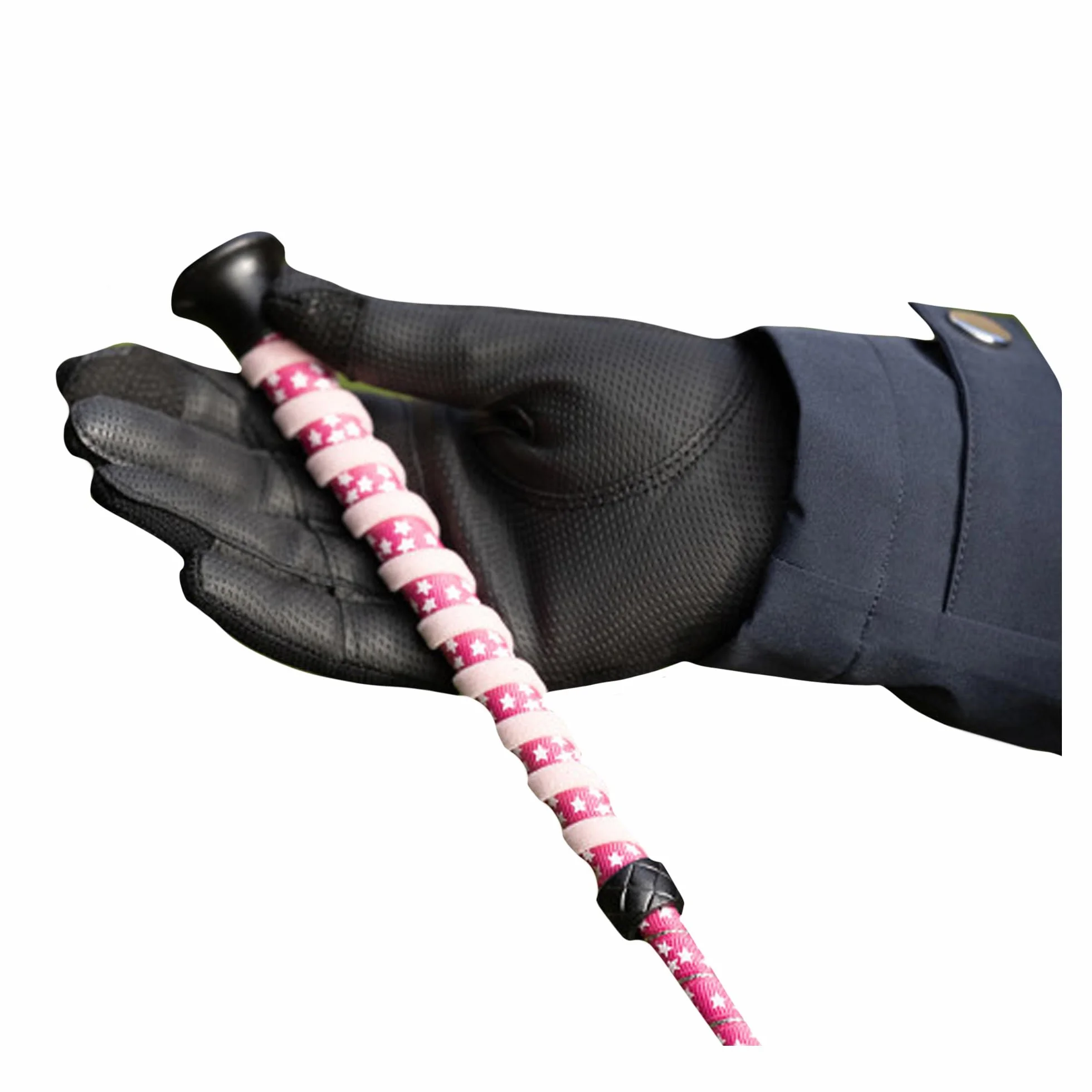 Cravache d'équitation en forme d'étoile Rose 25.5in