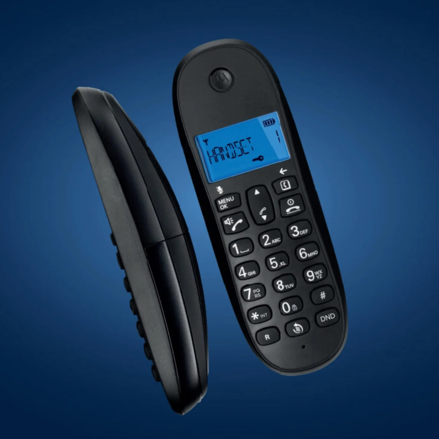Motorola C1001CB+ Téléphone numérique sans Fil DECT Noir