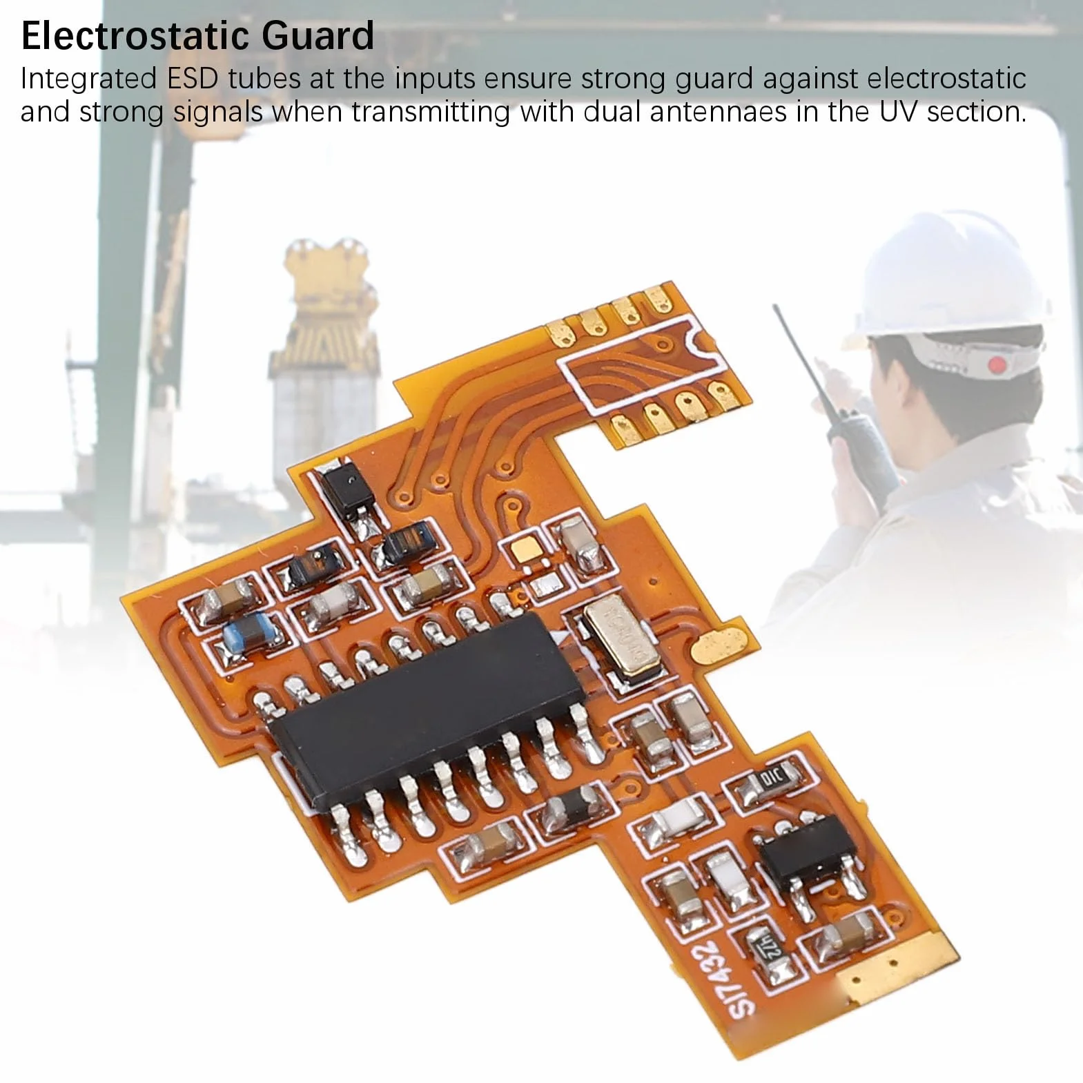 Quansheng UV K6 UV K5 Module de Modification Radio 2 Voies avec Puce SI4732, Carte Souple FPC 0,12 mm