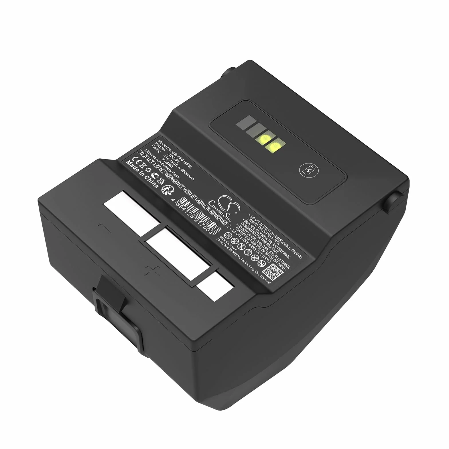 Batterie de rechange pour Profoto B1, B1x AirTTL Flash Heads PN:Profoto 100323, 100399 5000 mAh / 72,0 Wh
