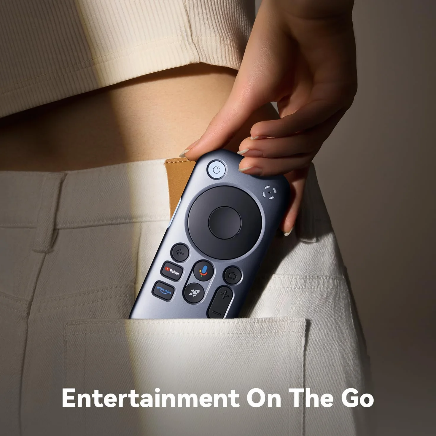 Pocket TV, appareil GTV portable certifié, compagnon pour lunettes RayNeo AR/XR (pas pour Netflix) compatible avec les lunettes RayNeo AR.