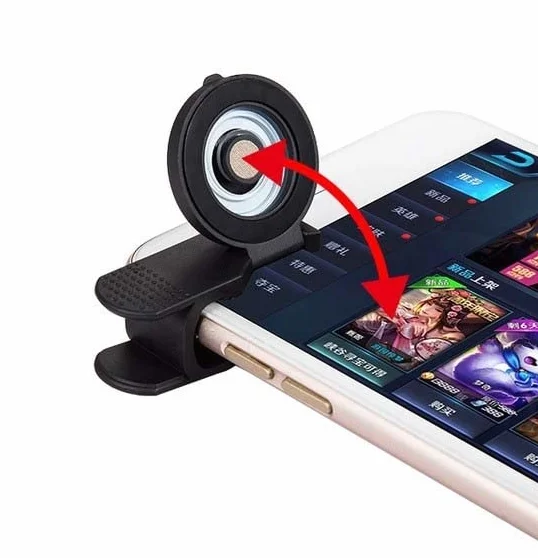 Joystick avec Gachettes pour XIAOMI Mi 11 Ultra Smartphone Jeux Video Manette Ventouse Precision Universel