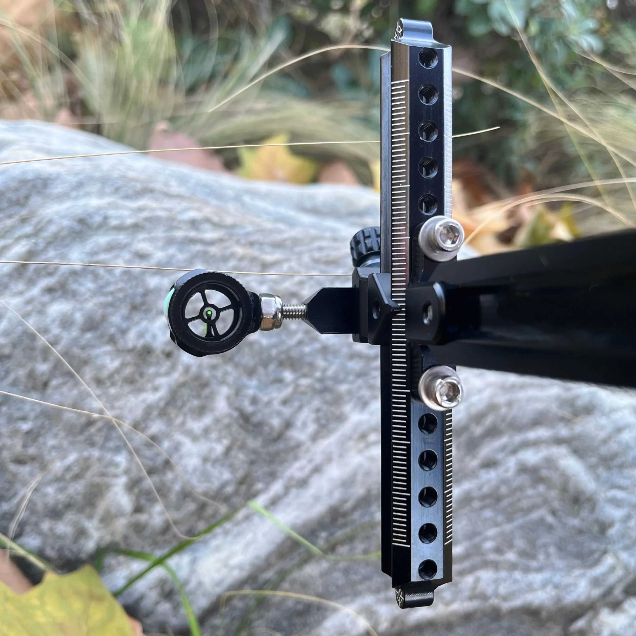 SHARROW Arc Recourbé Visière Bow Sight Pin Visée Viseur 0.019" Fibre Tir Cible